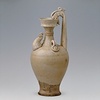 White-glazed Porcelain Ewer with Chicken-head Spout