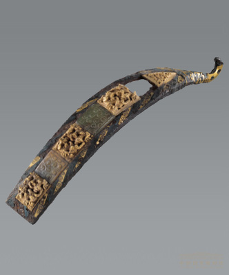 <p>战国 <br>弧长22厘米<br>河南信阳长台关出土<br>中国国家博物馆藏</p>