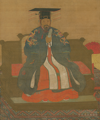 <p>明<br>画心纵197厘米，横155厘米<br>中国国家博物馆藏</p>